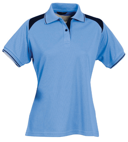 Club Ladies Polo in Bimini Blue/Navy