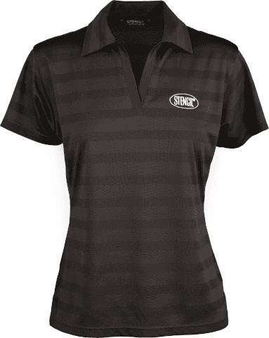 Ice Cool Ladies Polo in Black