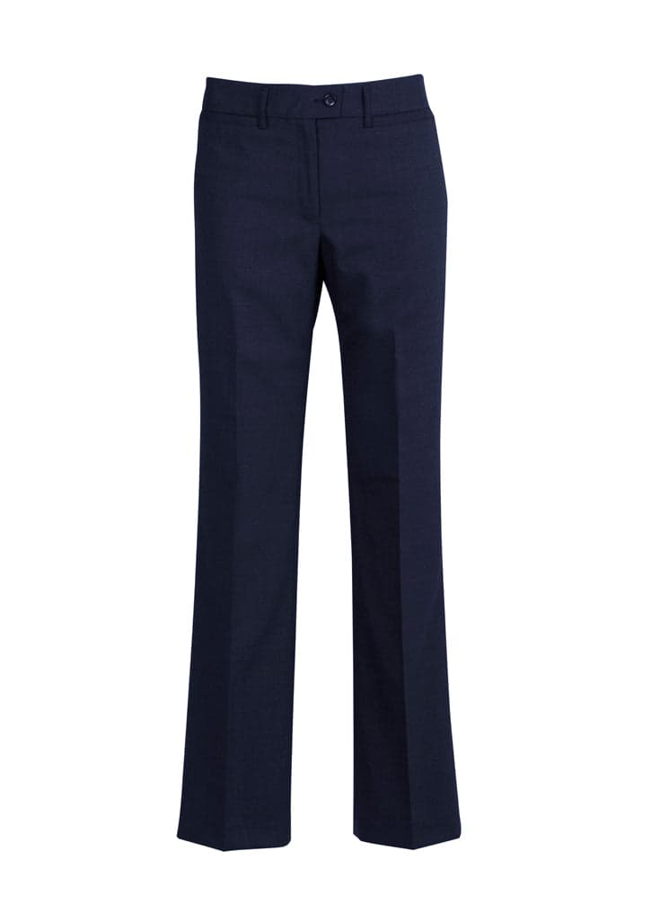 Ladies Wool Relaxed Fit Pant in Navy