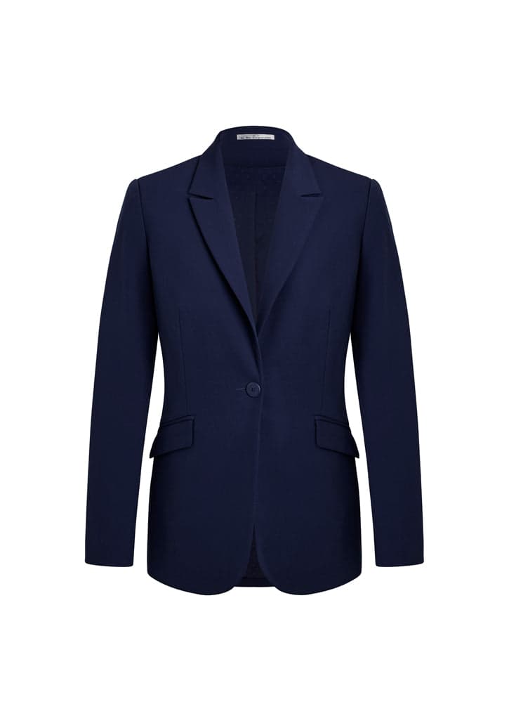 Ladies Siena Longline Jacket in Navy
