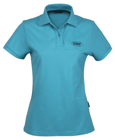 Traverse Ladies Polo in Aqua