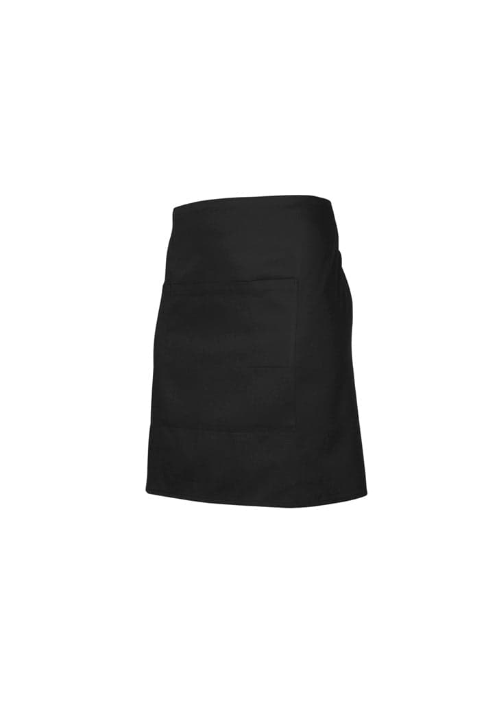 Short Waisted Apron in Black