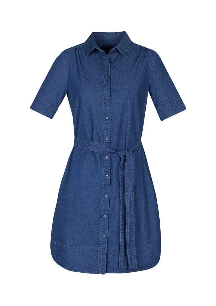 Delta Dress in Dark Blue