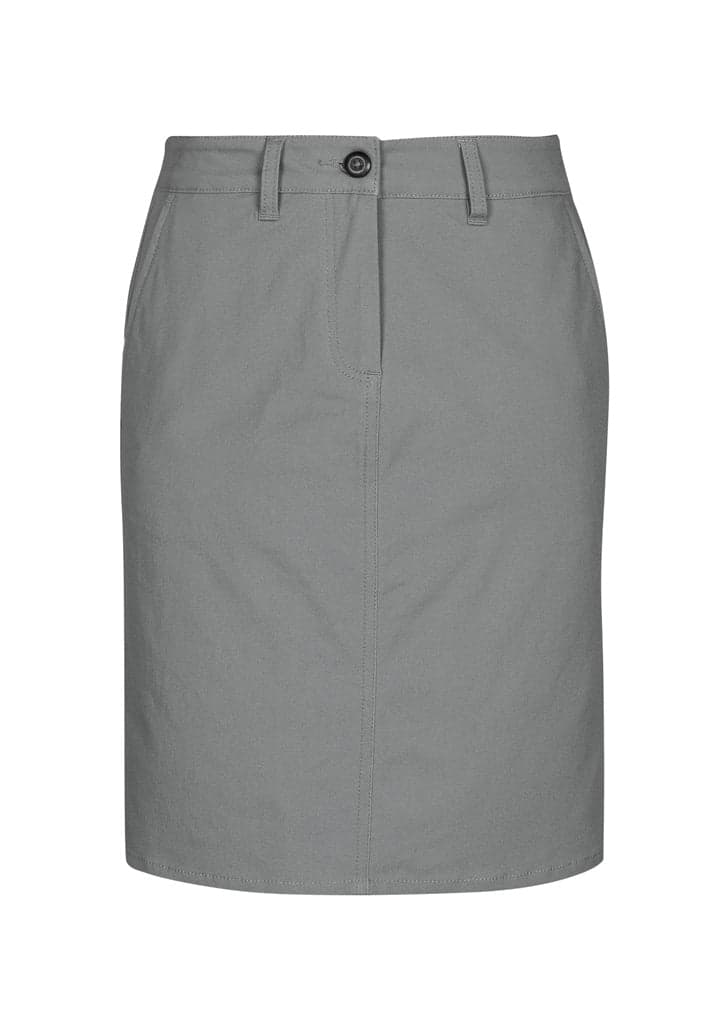 Lawson Ladies Chino Skirt in Grey
