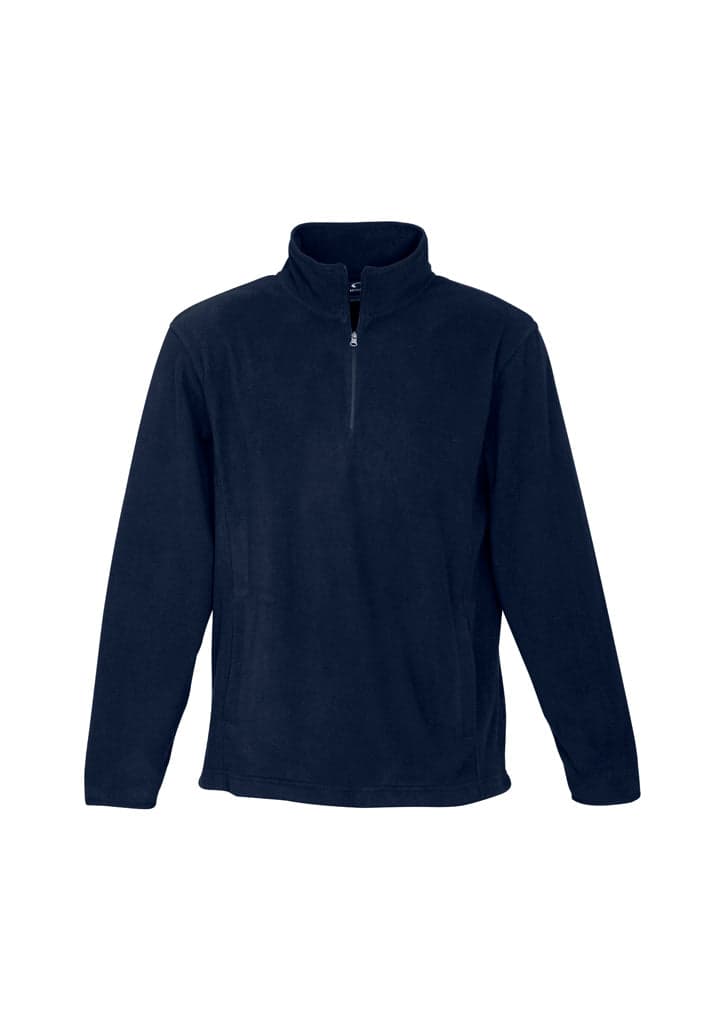 Trinity Mens 1/2 Zip Pullover in Navy