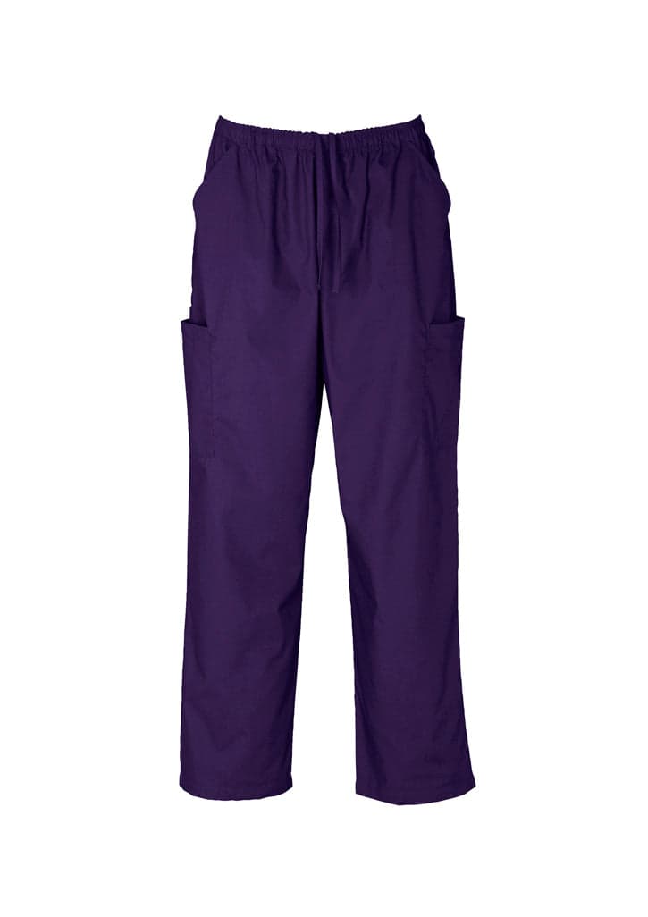 Classic Unisex Scrubs Cargo Pant in Purple