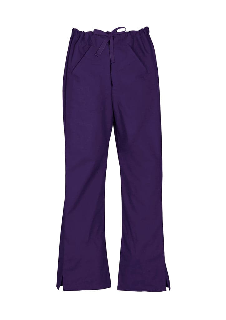 Classic Ladies Scrubs Bootleg Pant in Purple