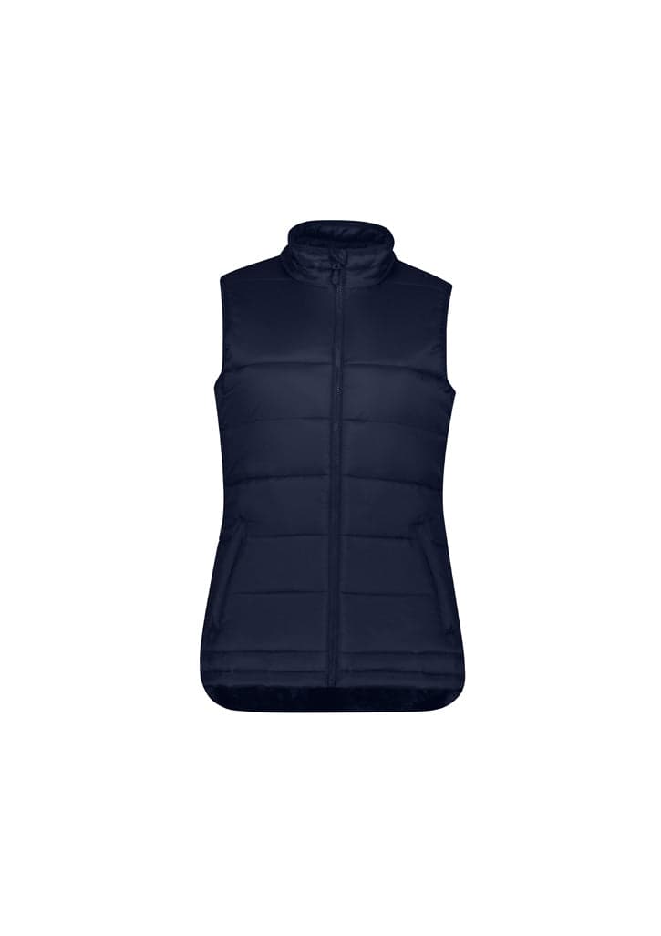 Alpine Ladies Puffer Vest in Navy