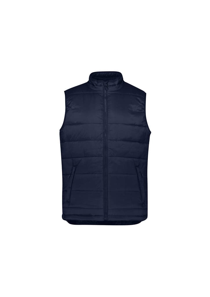 Alpine Mens Puffer Vest in Navy