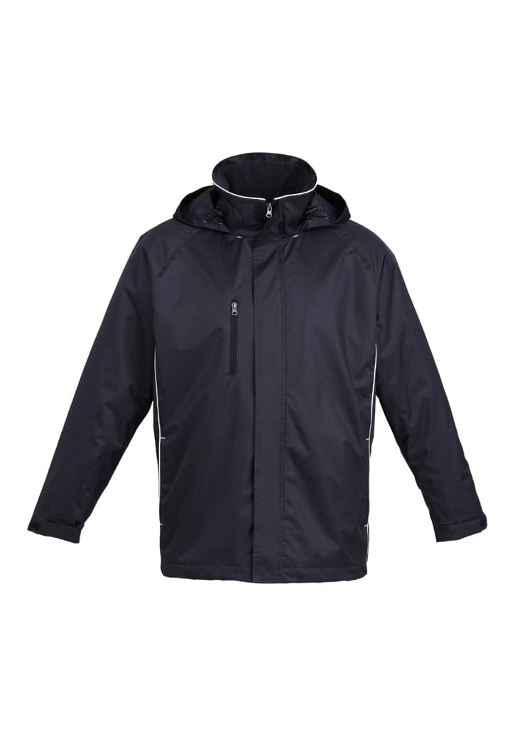 Core Unisex Jacket in Navy/White