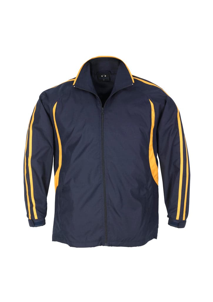 Flash Track Top - Kids in Navy/Gold