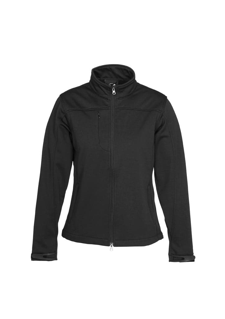 Soft Shell Ladies Jacket in Black