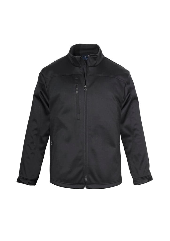 Mens Soft Shell Jacket in Black