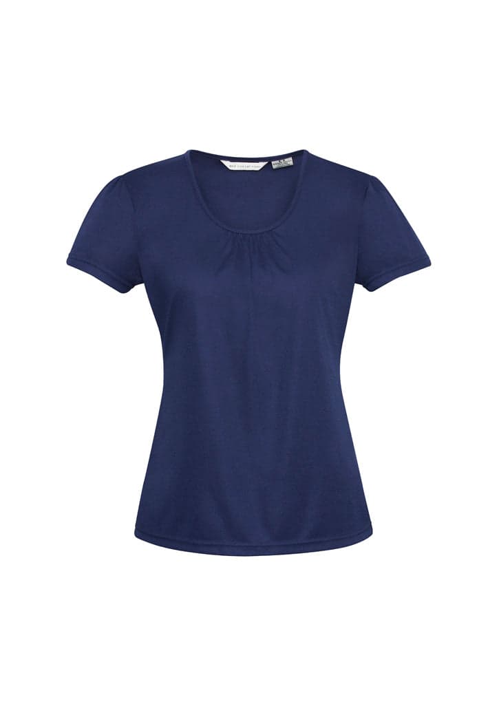 Chic Ladies Top in Midnight Blue