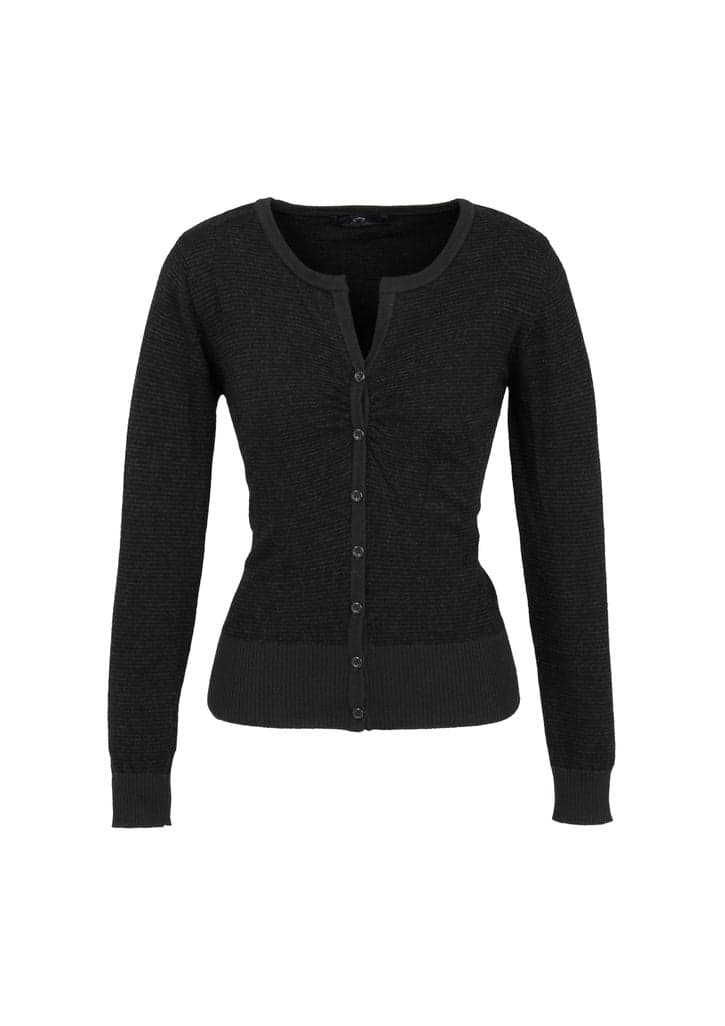 Origin Ladies Merino Cardigan in Black