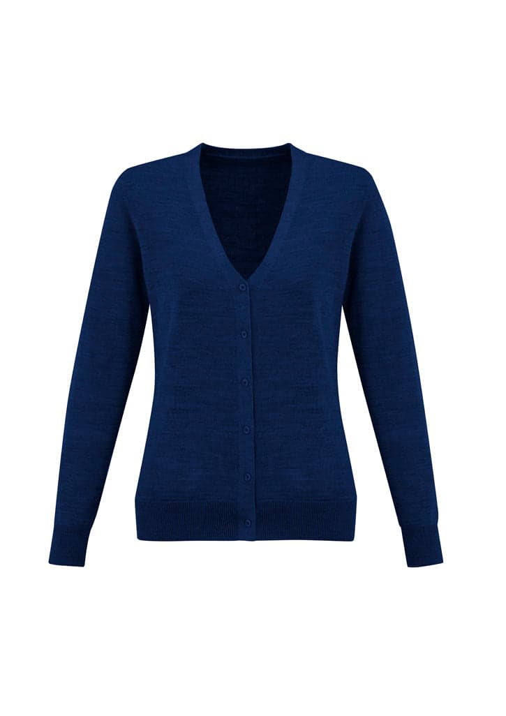 Roma Ladies Cardigan in French Blue