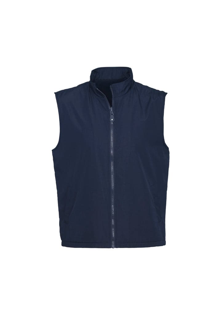 Reversible Unisex Vest in Navy/Navy