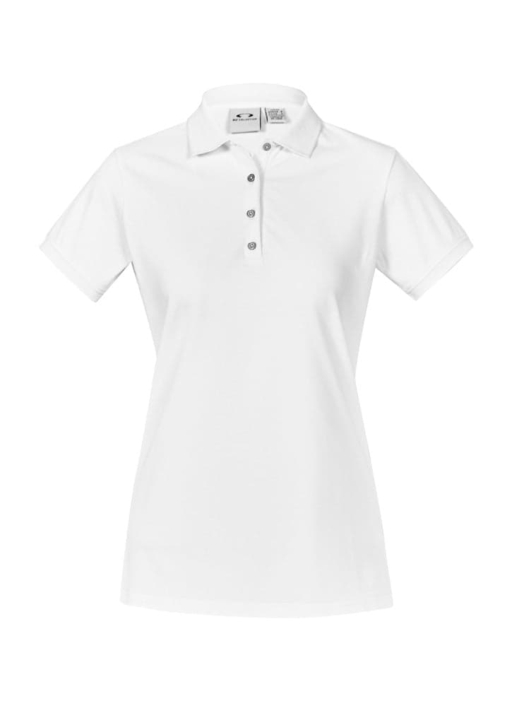 City Ladies Polo in White