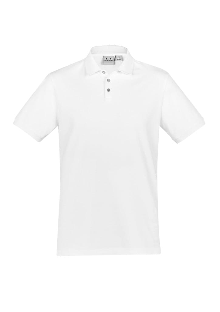 City Mens Polo in White