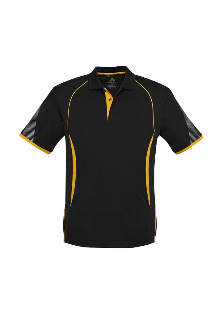 Razor Kids Polo in Black/Gold