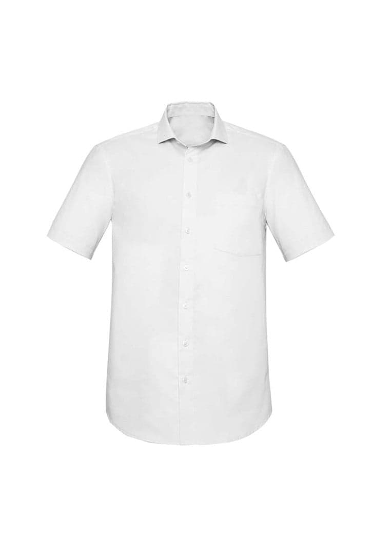 Mens Charlie Classic Fit S/S Shirt in White