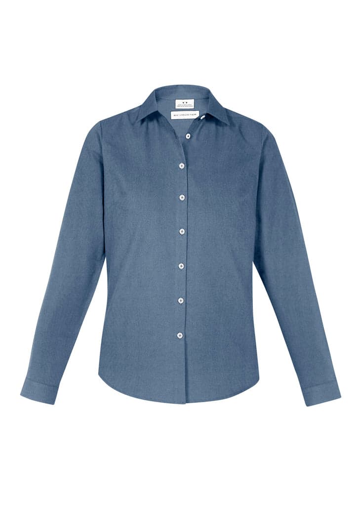 Ladies Memphis Shirt in Grey Smoke