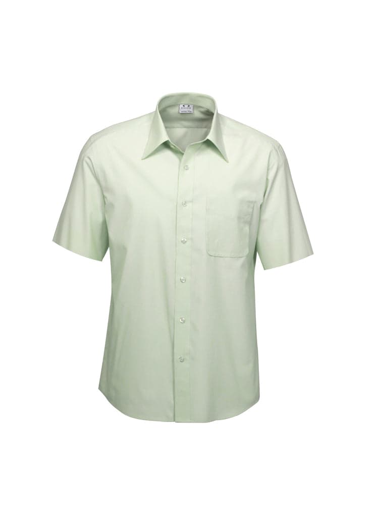 Mens Ambassador Short Sleeve Shirt in Green