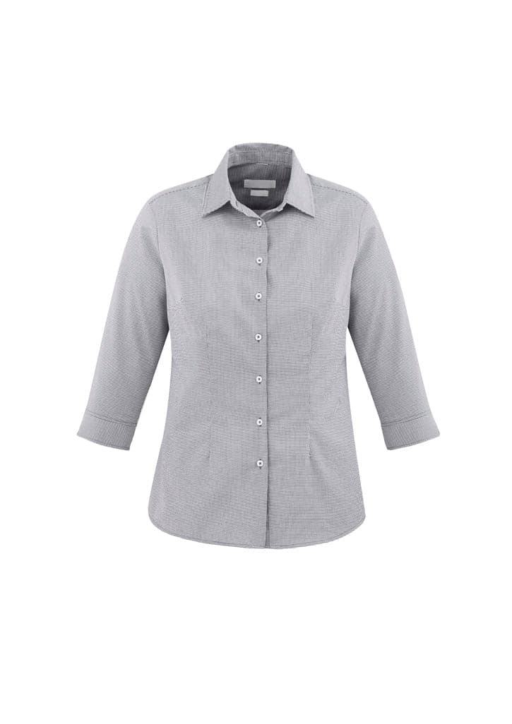 Jagger Ladies 3/4 Shirt in Silver