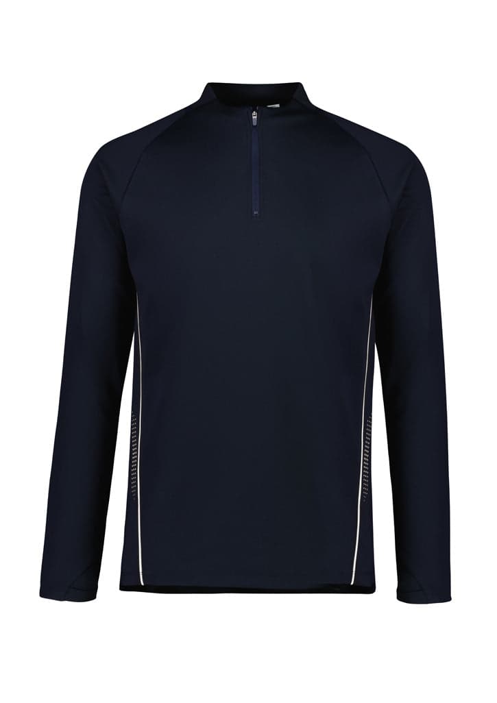 Balance Kids Mid-Layer Top in Navy/White