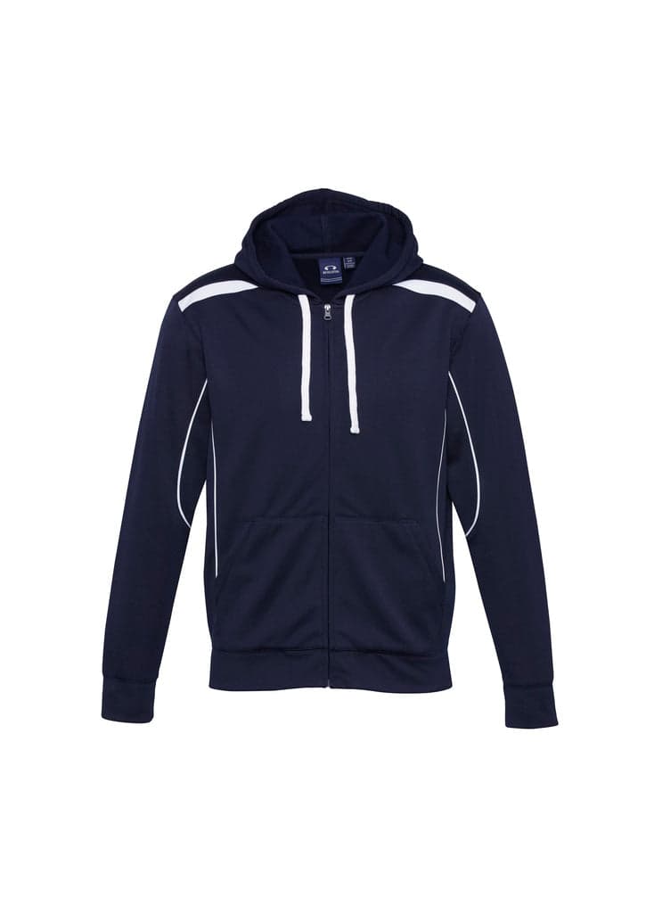 Mens United Hoodie in Navy/White