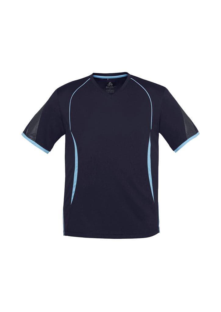 Kids Razor Tee in Navy/Sky