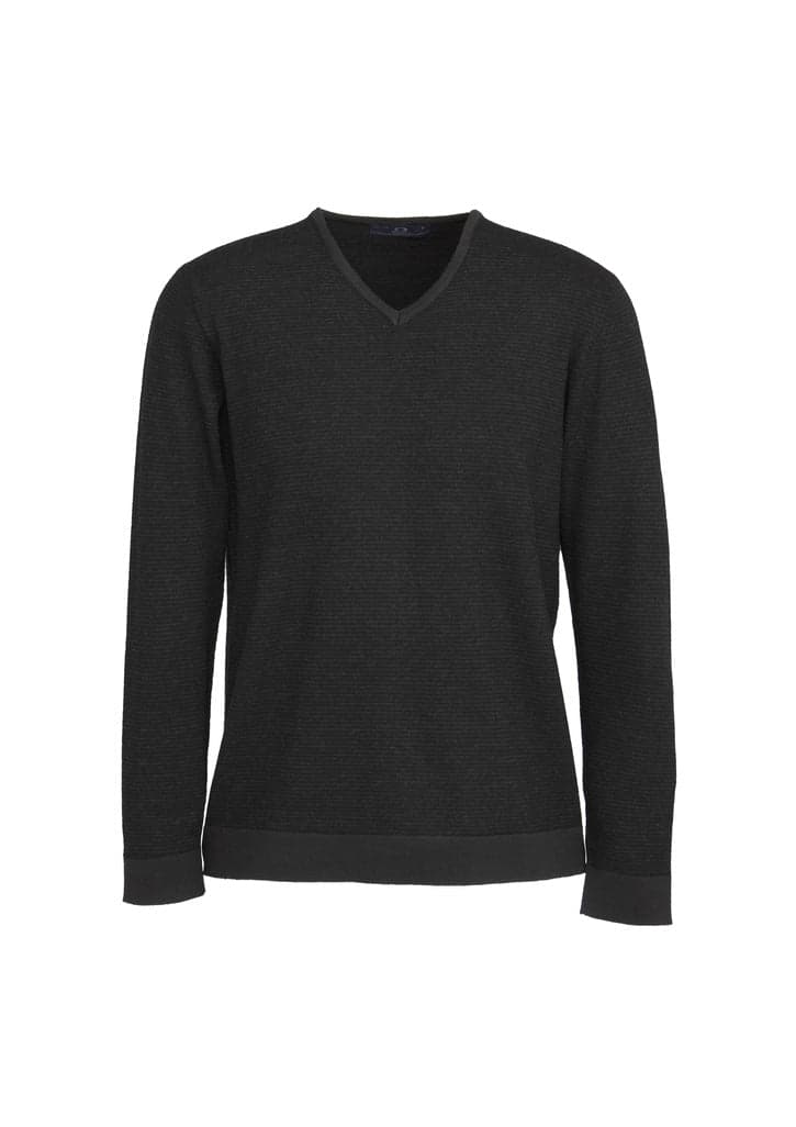 Mens Origin Merino Pullover in Black