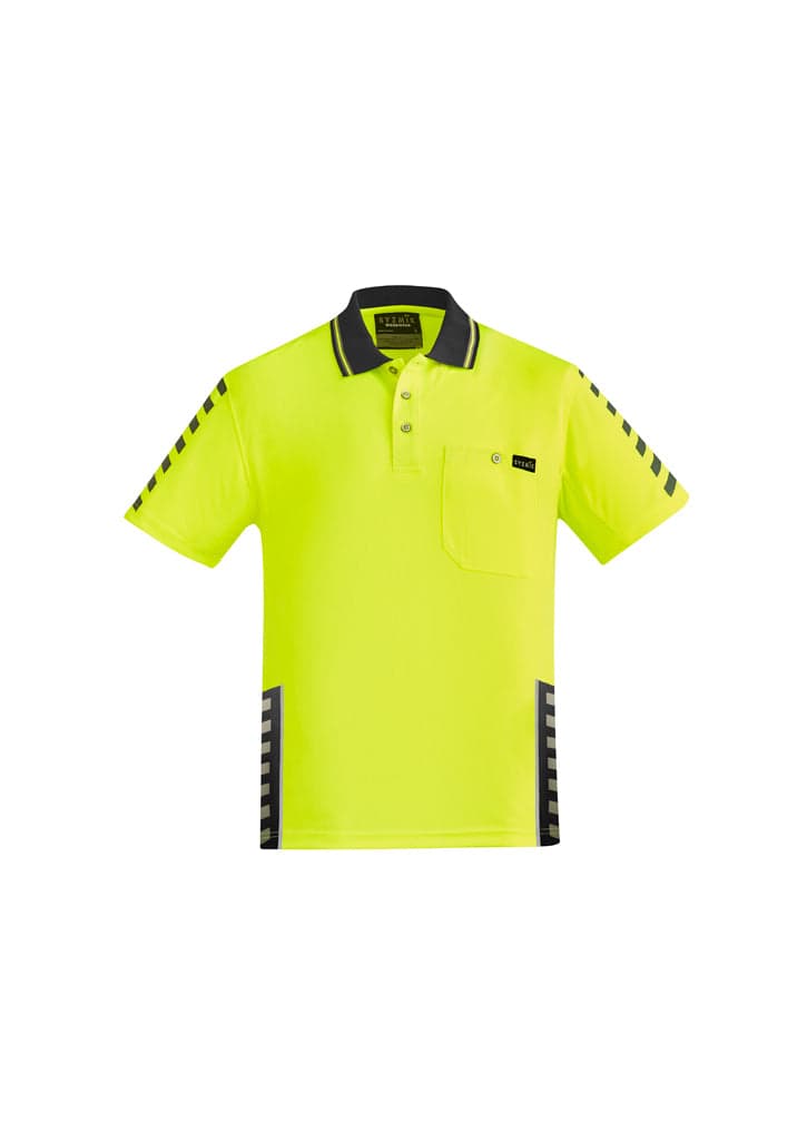 Komodo Mens Polo in Yellow/Black
