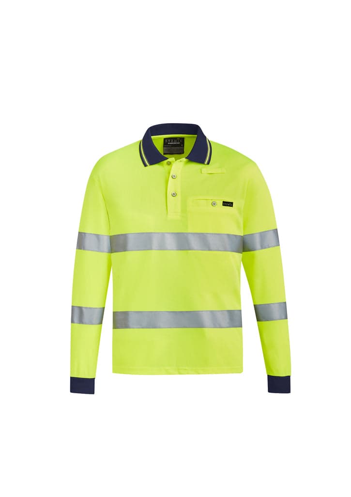 Unisex Bio Motion Taped Polo in Yellow