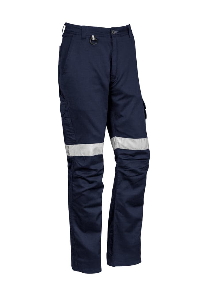 Mens Rugged Cooling Taped Pant in Navy