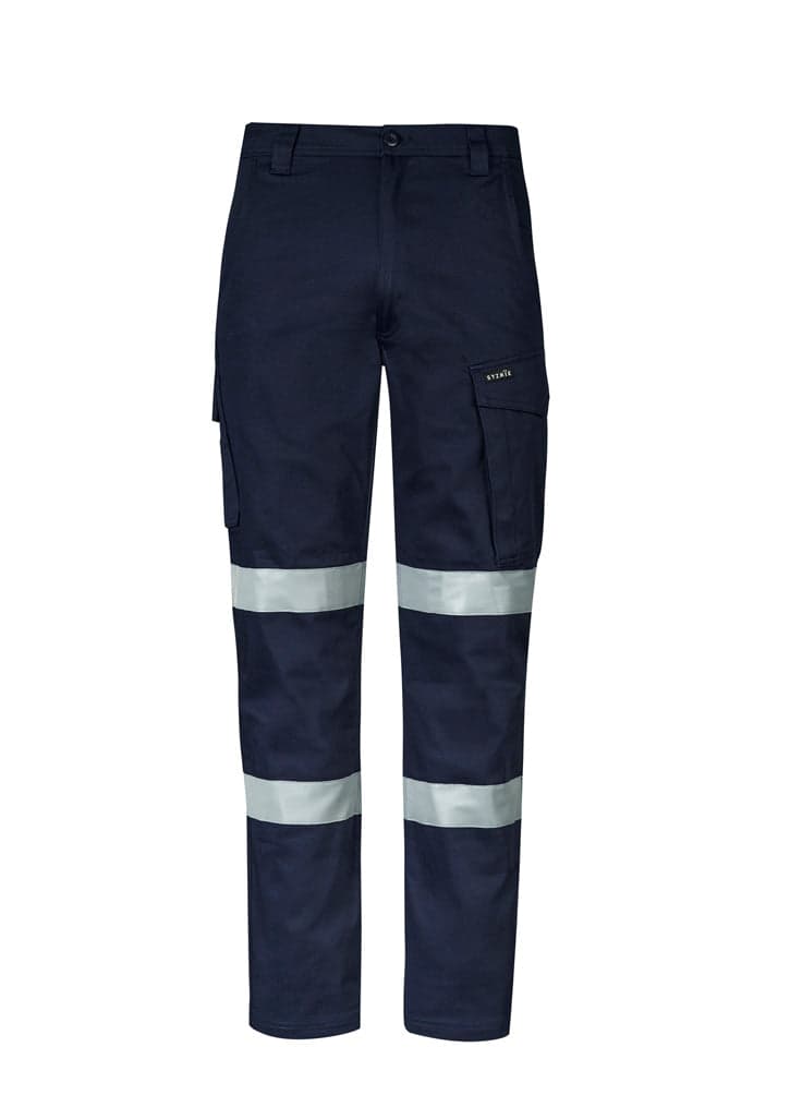 Mens Essential Stretch Taped Cargo Pant in Navy