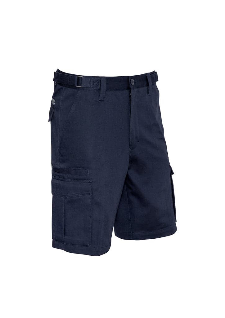 Mens Basic Cargo Short in Navy