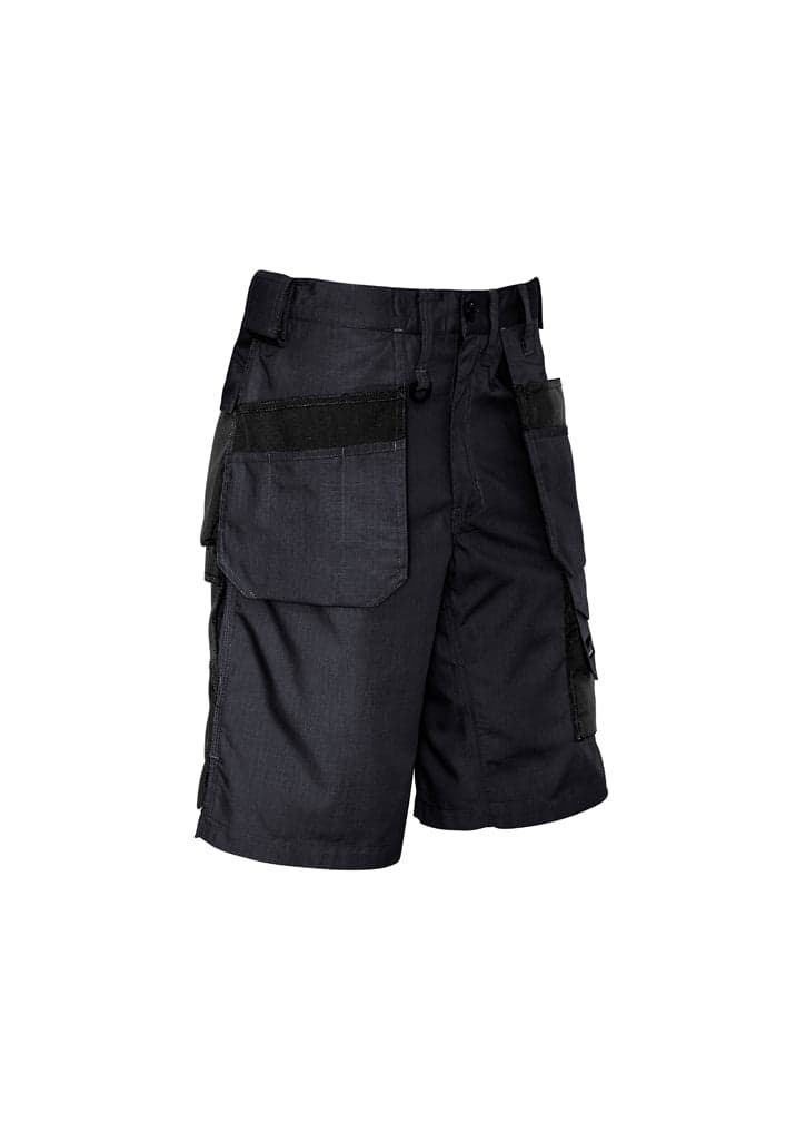 Mens Ultralite Multi-pocket Short in Charcoal/Black