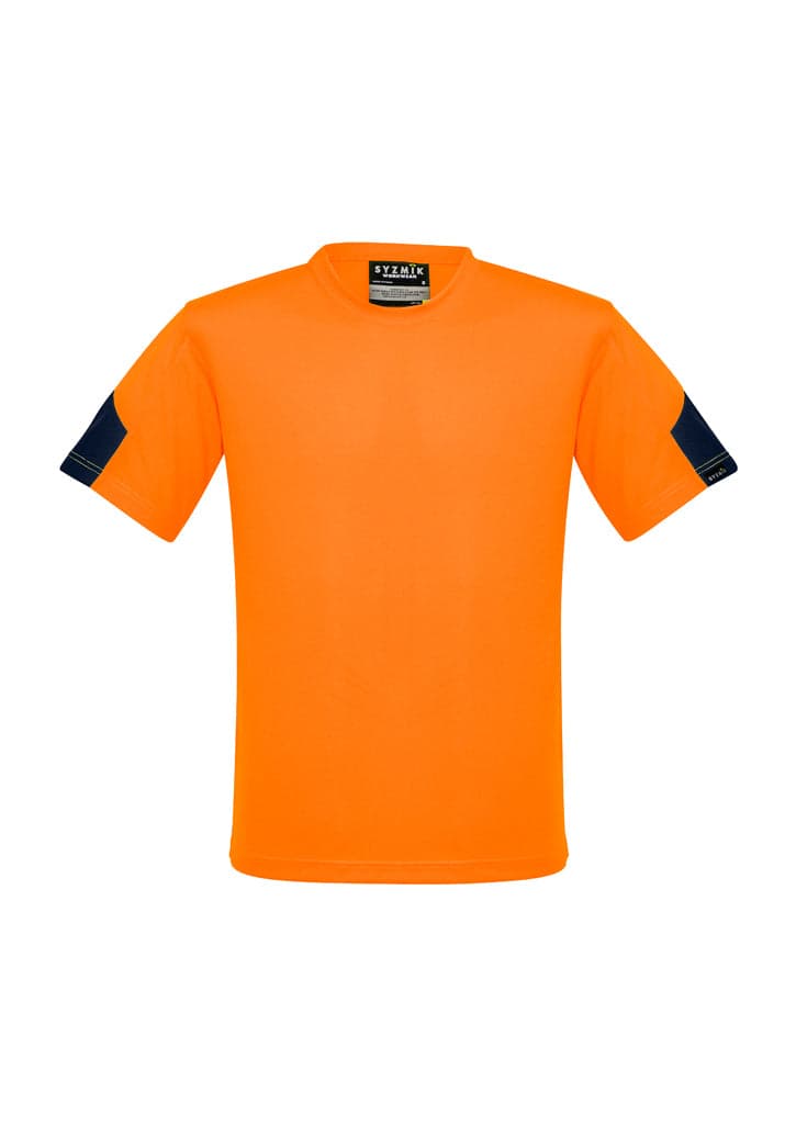 Hi Vis Mens Squad T-Shirt in Orange