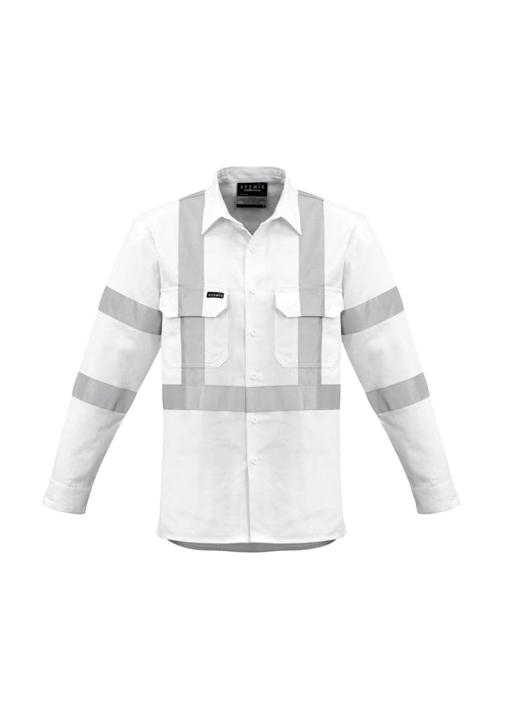 Mens Bio Motion X Back Shirt in White