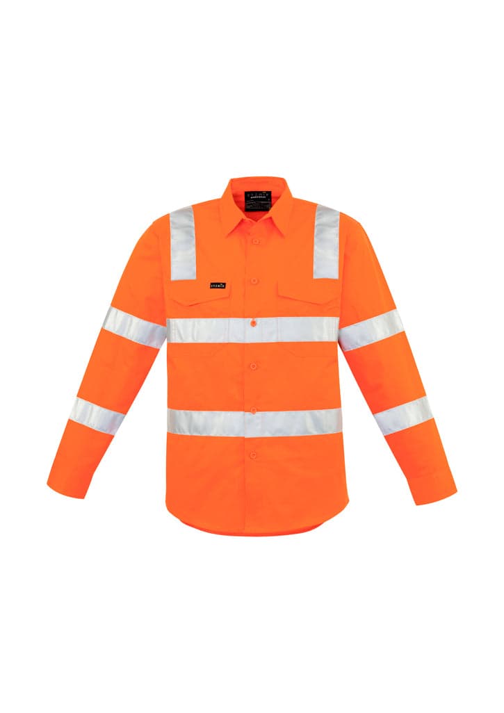 Mens Bio Motion Vic Rail Shirt in Vic Rail Orange